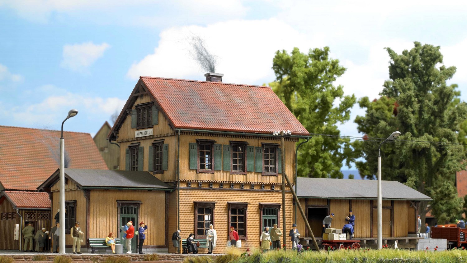 BUSCH 1468 H0 Bahnhof Kupferzell 