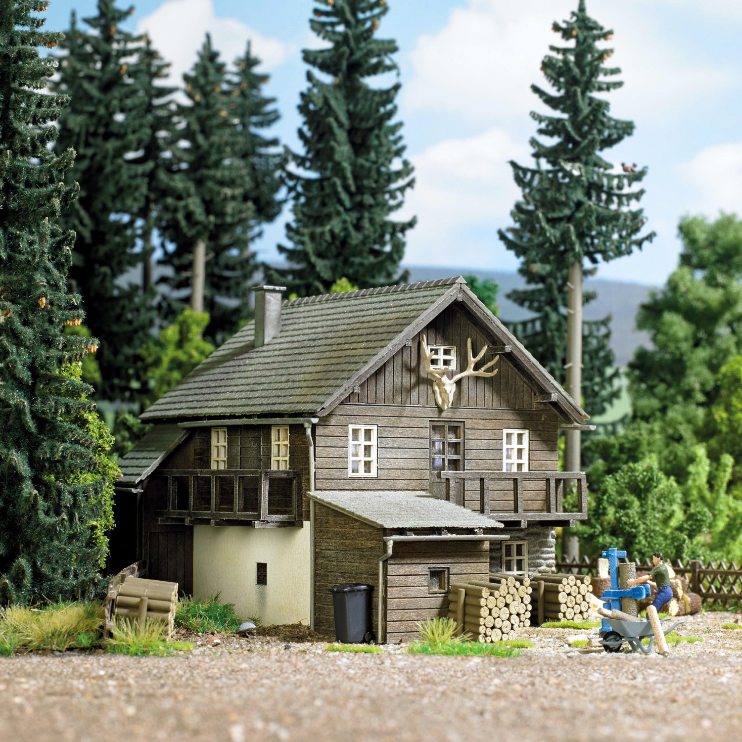 BUSCH 1675 H0 Forsthaus 