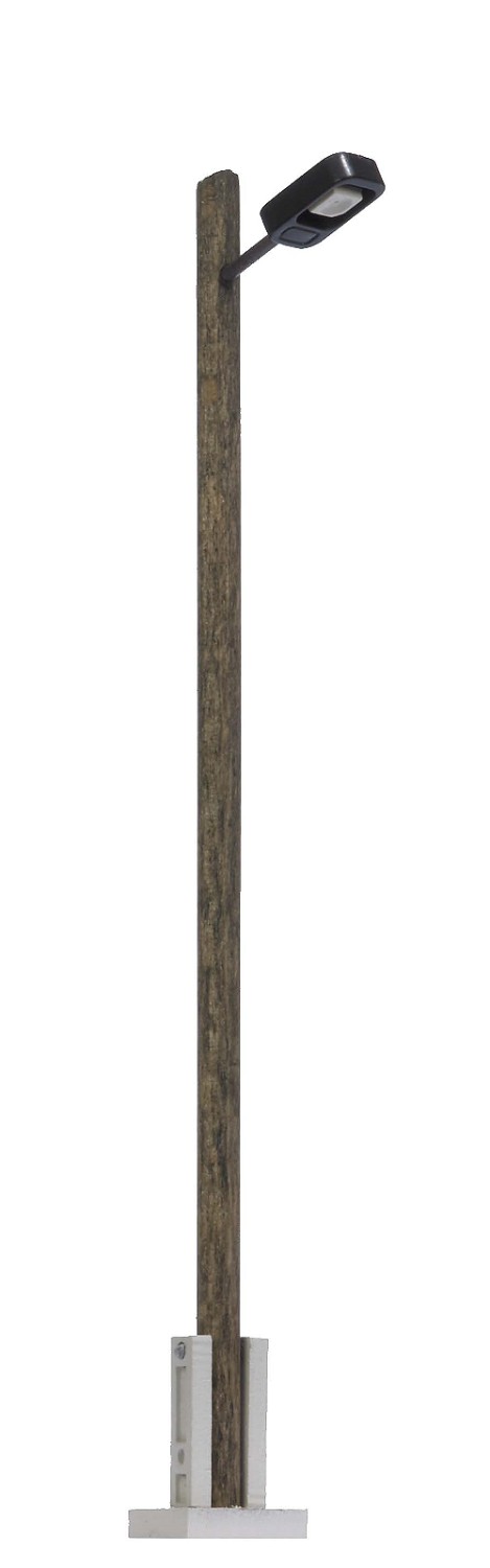 BUSCH 4159 H0 Lampe mit Holzmast 
