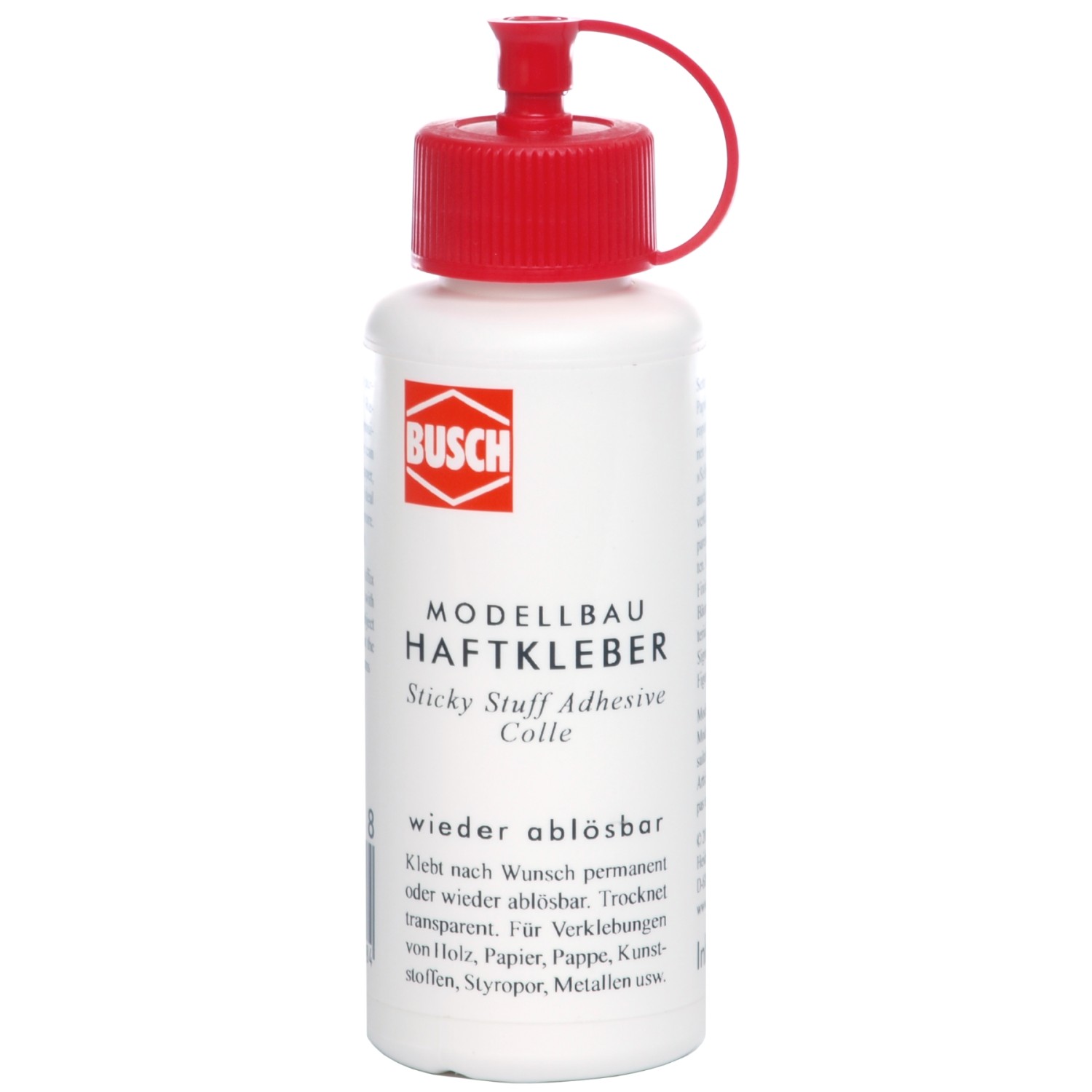 BUSCH 7598 Modellbau-Haftkleber (100g) 