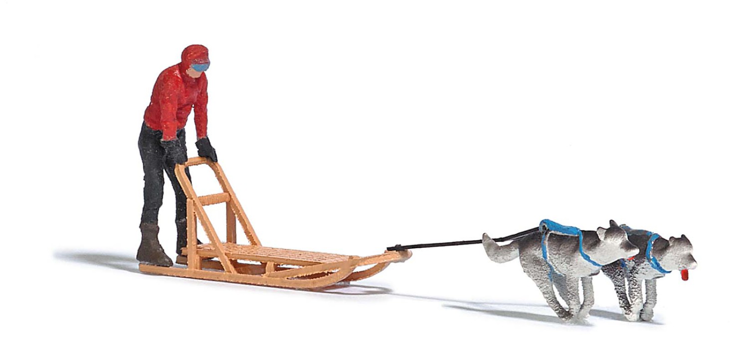BUSCH 7816 H0 Hundeschlitten 