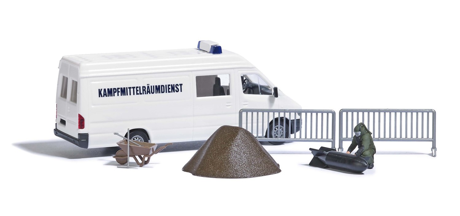 BUSCH 7954 H0 Bombenentschärfung 