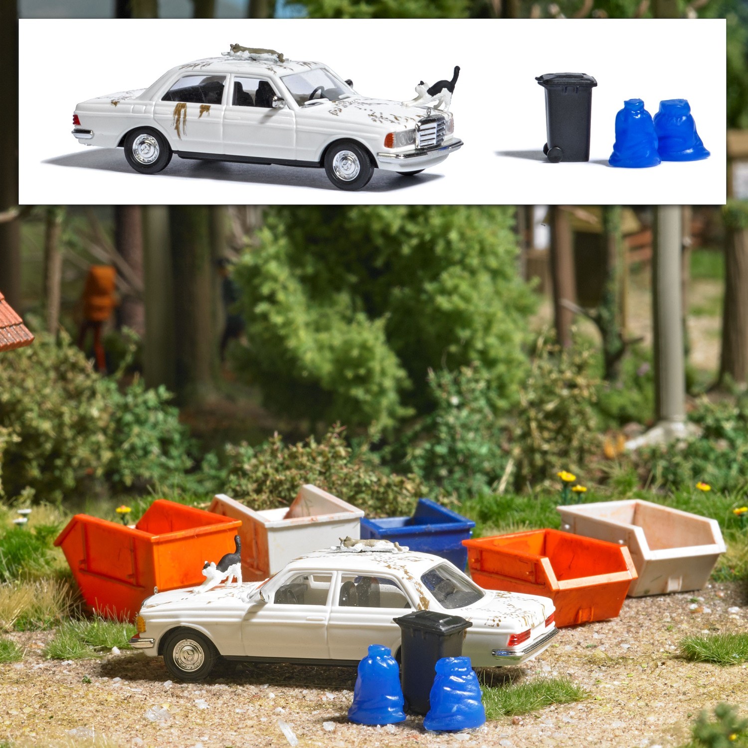 BUSCH 7985 H0 Katzenauto 