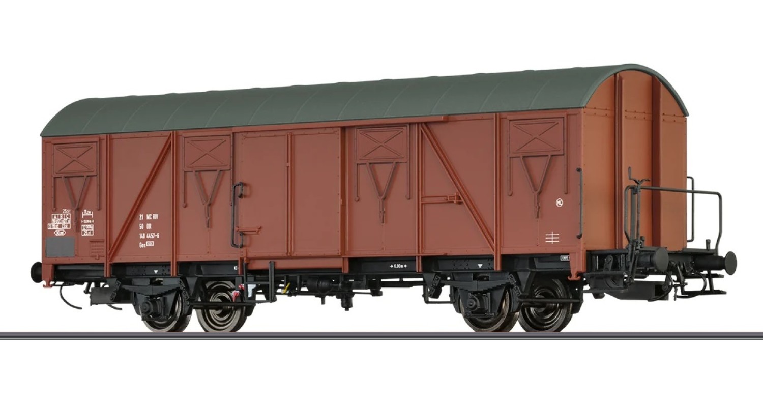 BRAWA 50909 H0 Gedeckter Güterwagen Gos, DR 