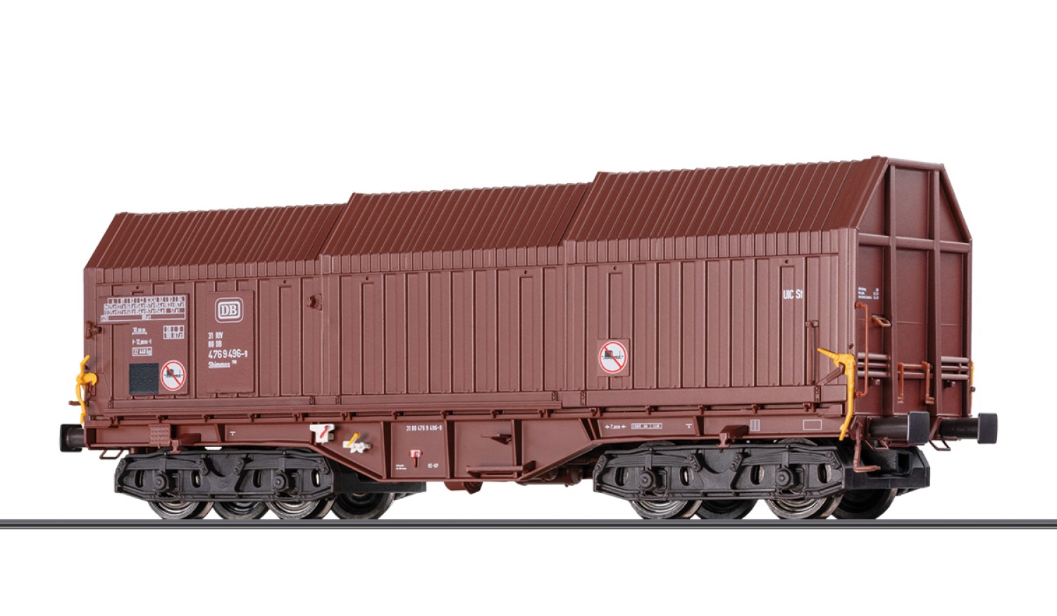 BRAWA 50998 H0 Teleskophaubenwagen Shimmns708, DB 
