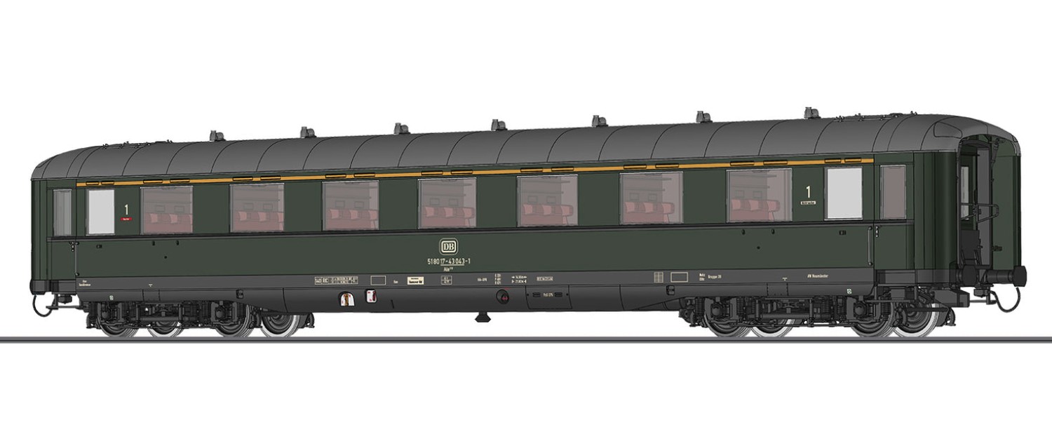 BRAWA 51081 H0 Personenwagen Aüe310, DB 