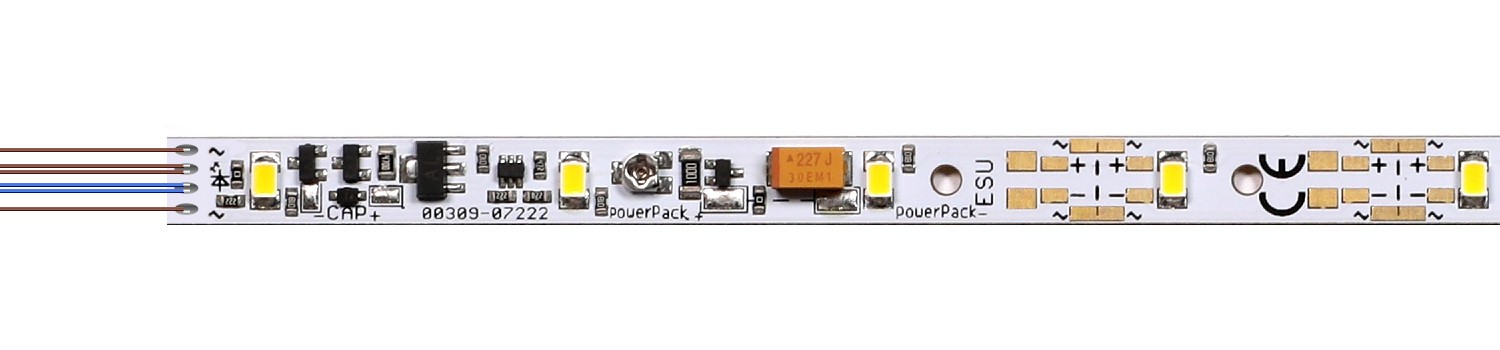 ESU 50700 H0/TT/N Innenbeleuchtung warmweiß mit Schlusslicht 