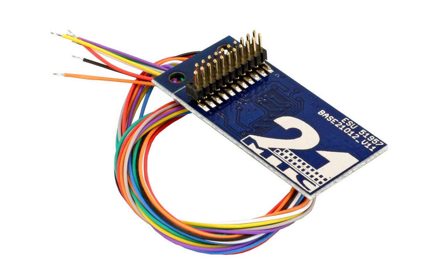 ESU 51957 Adapterplatine für Decoder mit 21MTC Schnittstelle 