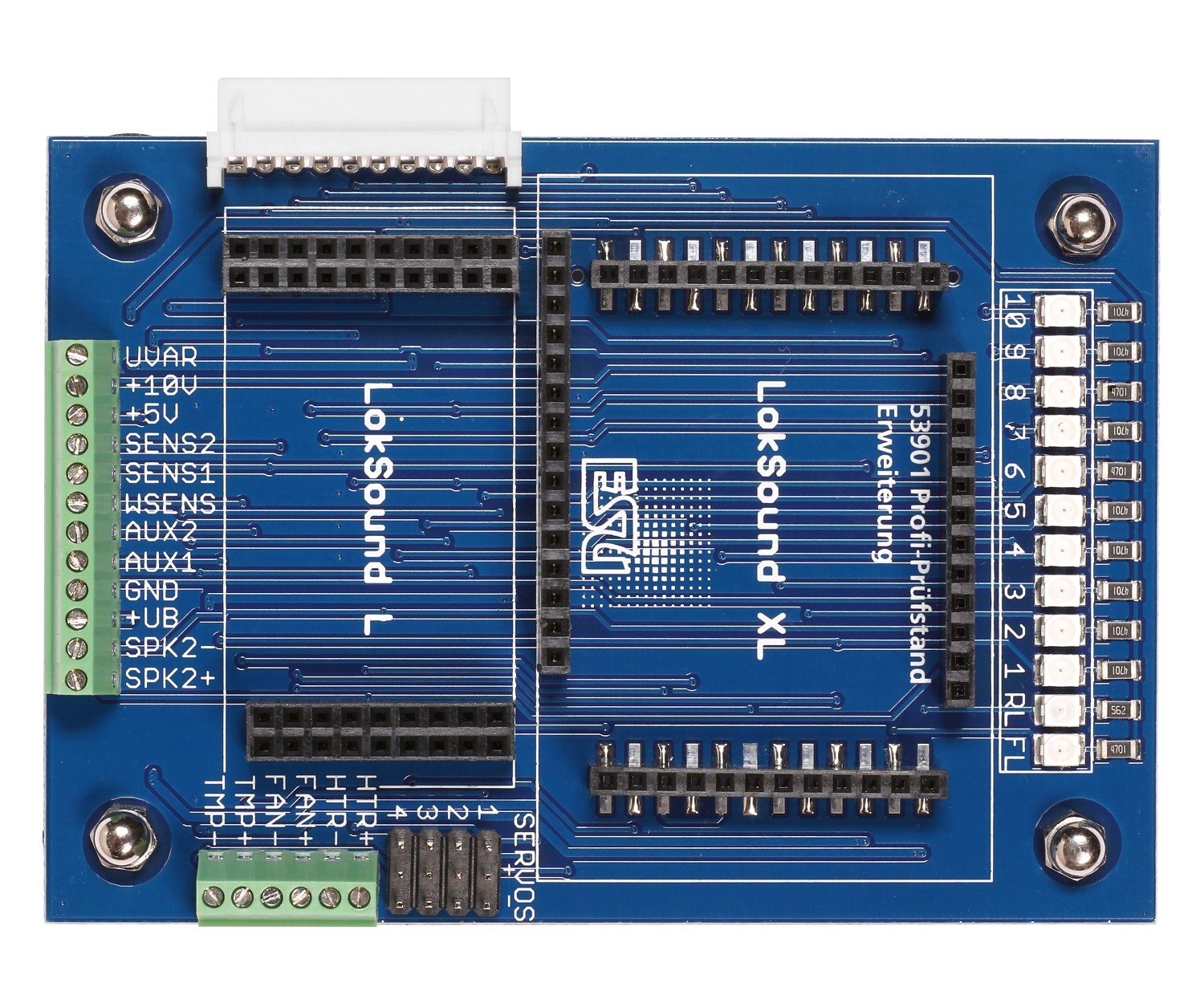 ESU 53901 Profi-Prüfstand Extension zum Testen von LokSound XL V4.0, LokSound L V4.0 Decoder