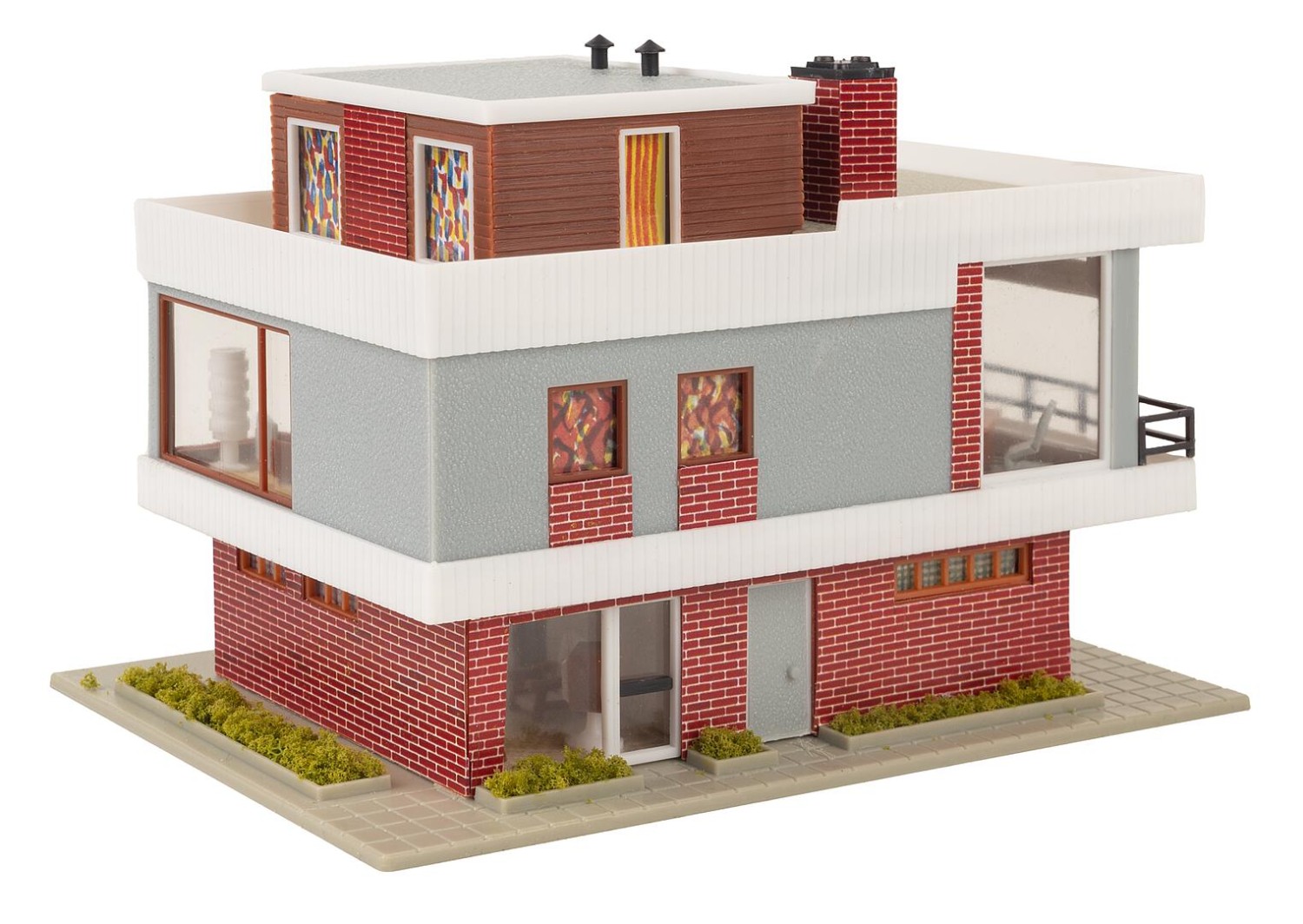 FALLER 109257 H0 B-257 Modernes Haus mit Flachdach 