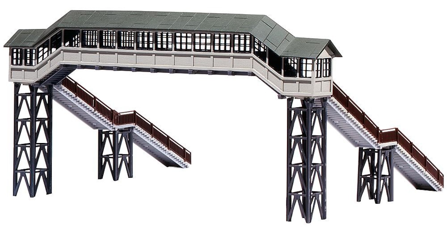 FALLER 120198 H0 Überdachte Fußgängerbrücke 