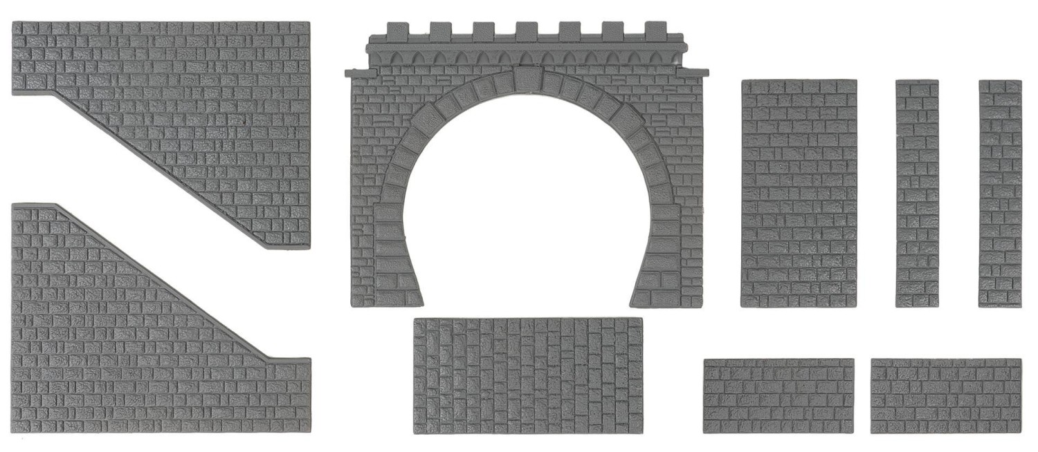 FALLER 120578 H0 Tunnelportal, 2-gleisig 
