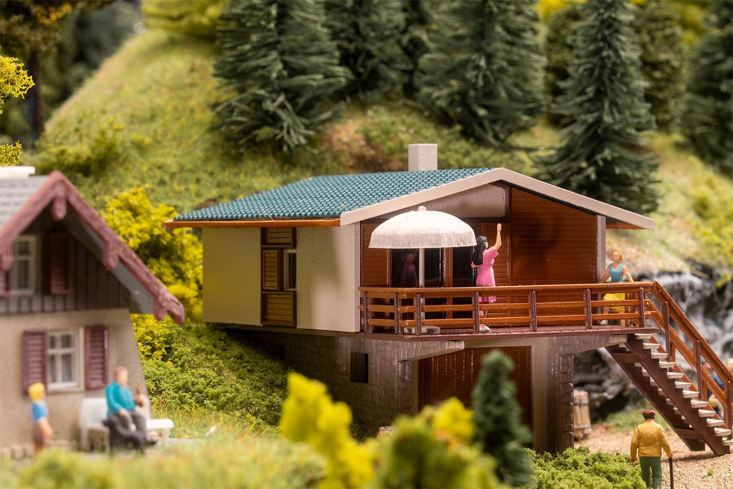 FALLER 134102 H0 Ferienhaus 