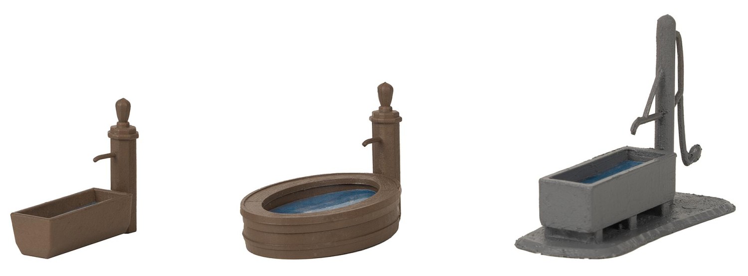 FALLER 180875 H0 3 Dorfbrunnen 