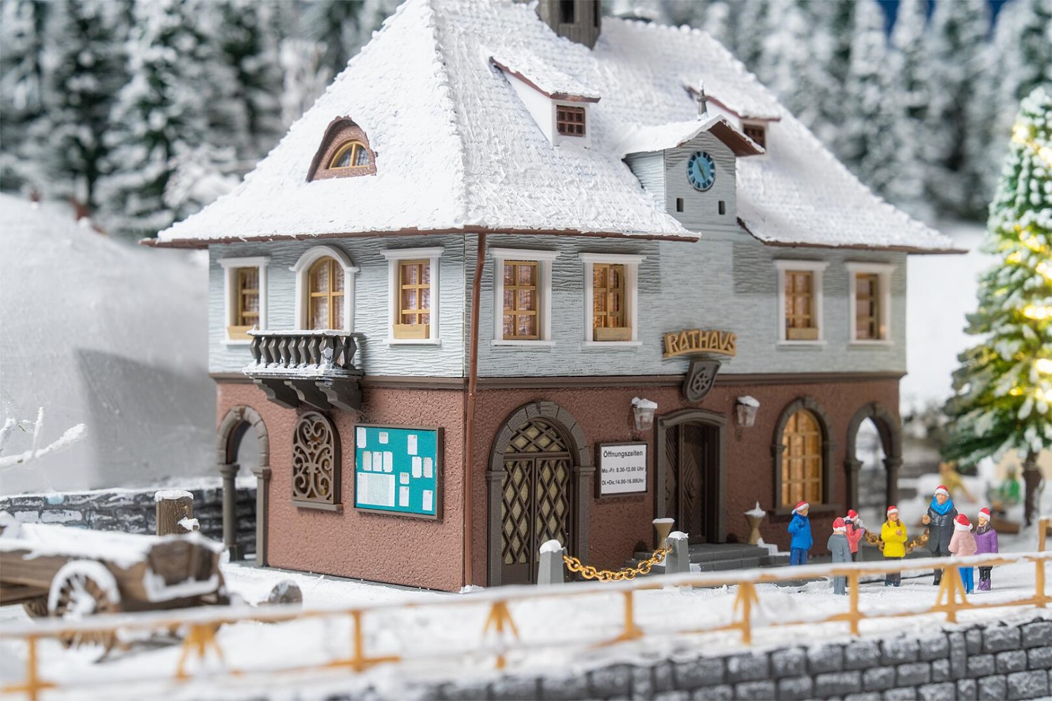 FALLER 190093 H0 Aktions-Set Weihnachtssingen 