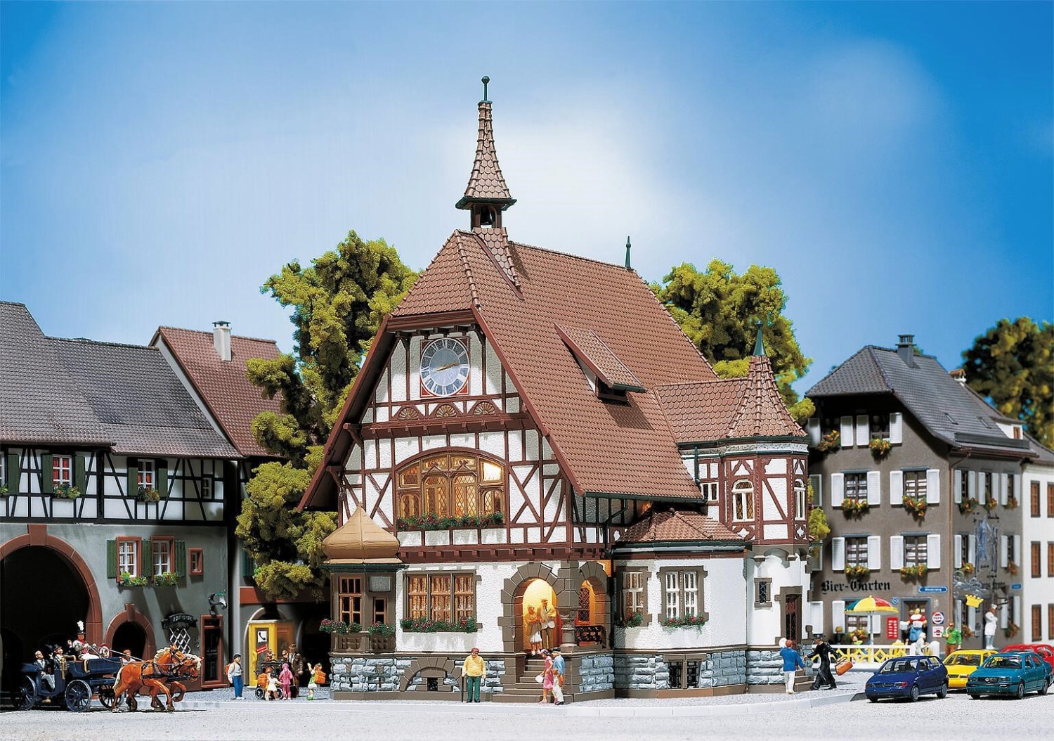 FALLER 191821 H0 Rathaus Allmannsdorf 