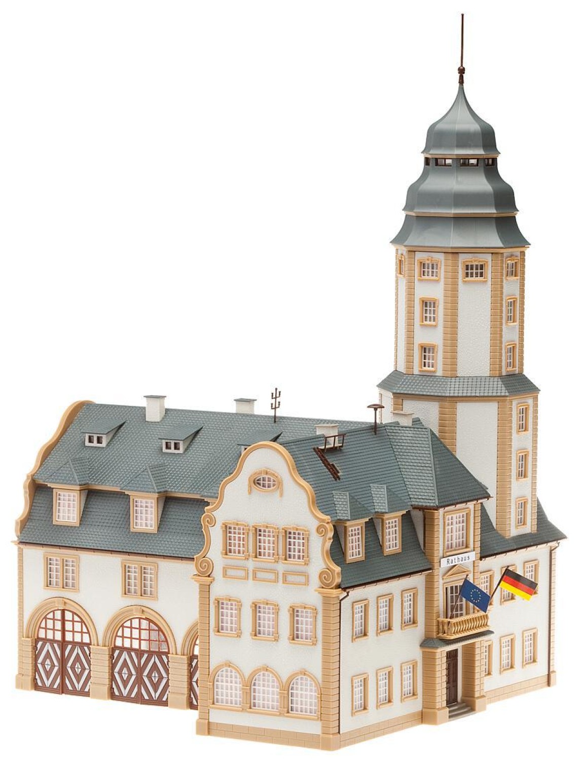 FALLER 191835 H0 Rathaus mit Feuerwache 