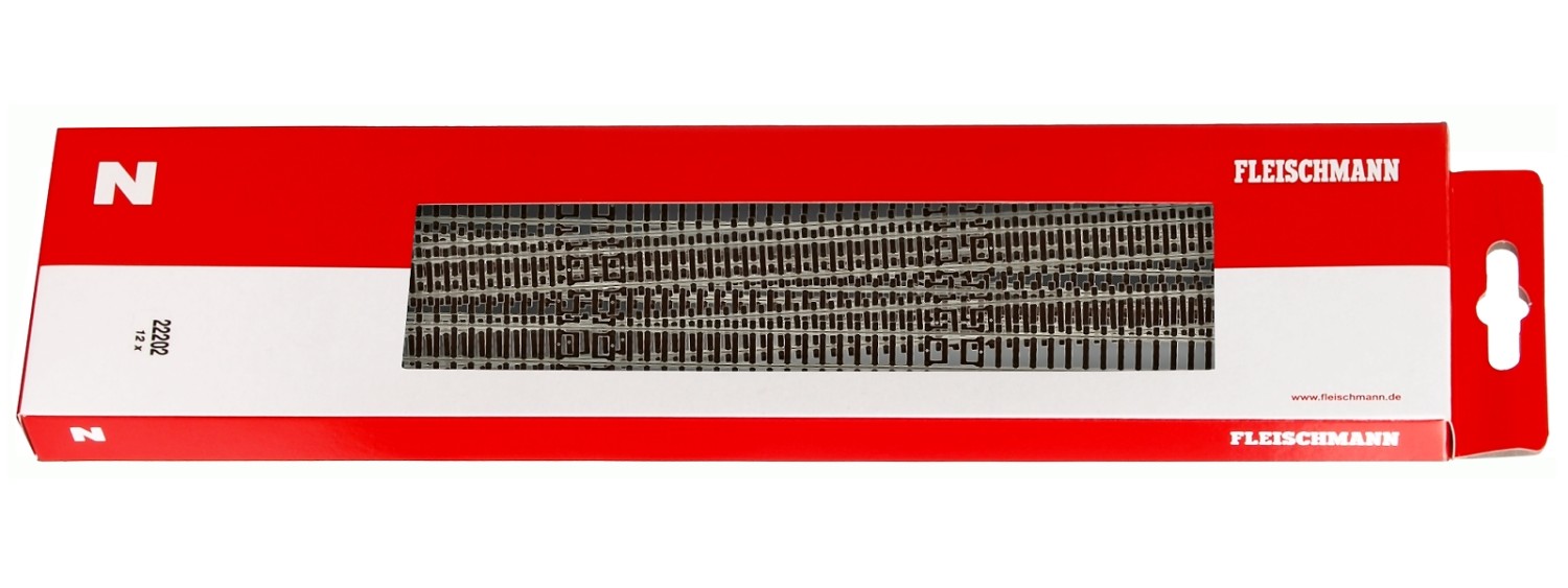 Fleischmann 22202 N Gerades Gleis 312,6 mm 