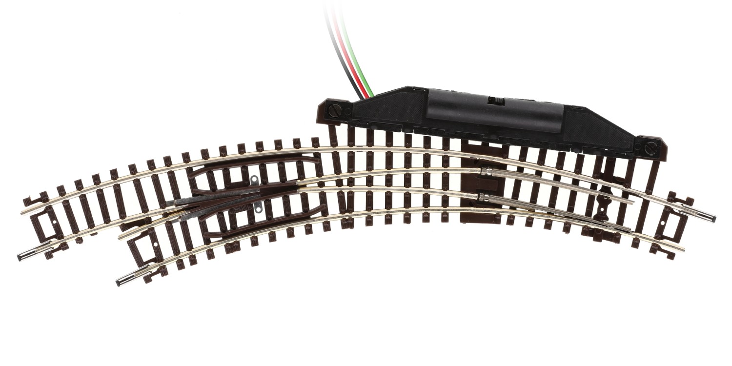 Fleischmann 22273 N Elektrische Bogenweiche links R1/R2 