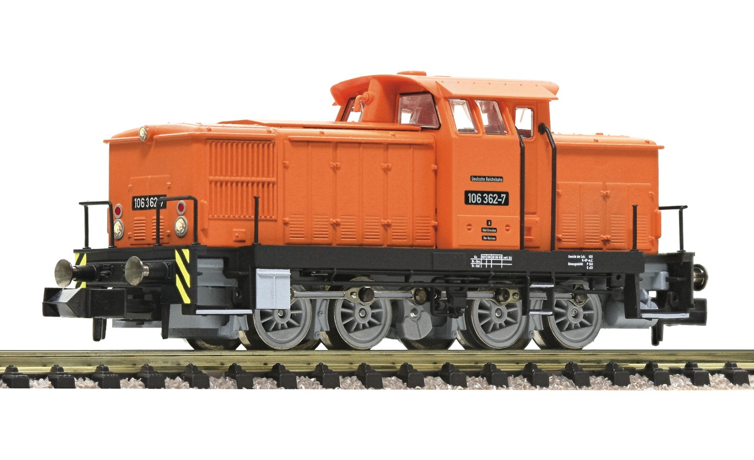 Fleischmann 722096 N Diesellok BR 106, DR "DCC-Digital" 