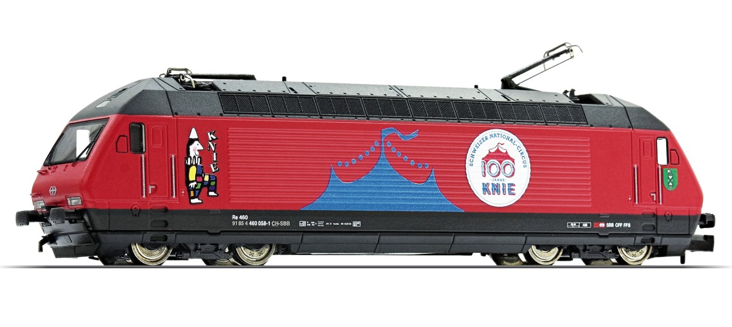Fleischmann 731501 N E-Lok Re 460 „Circus Knie“, SBB 