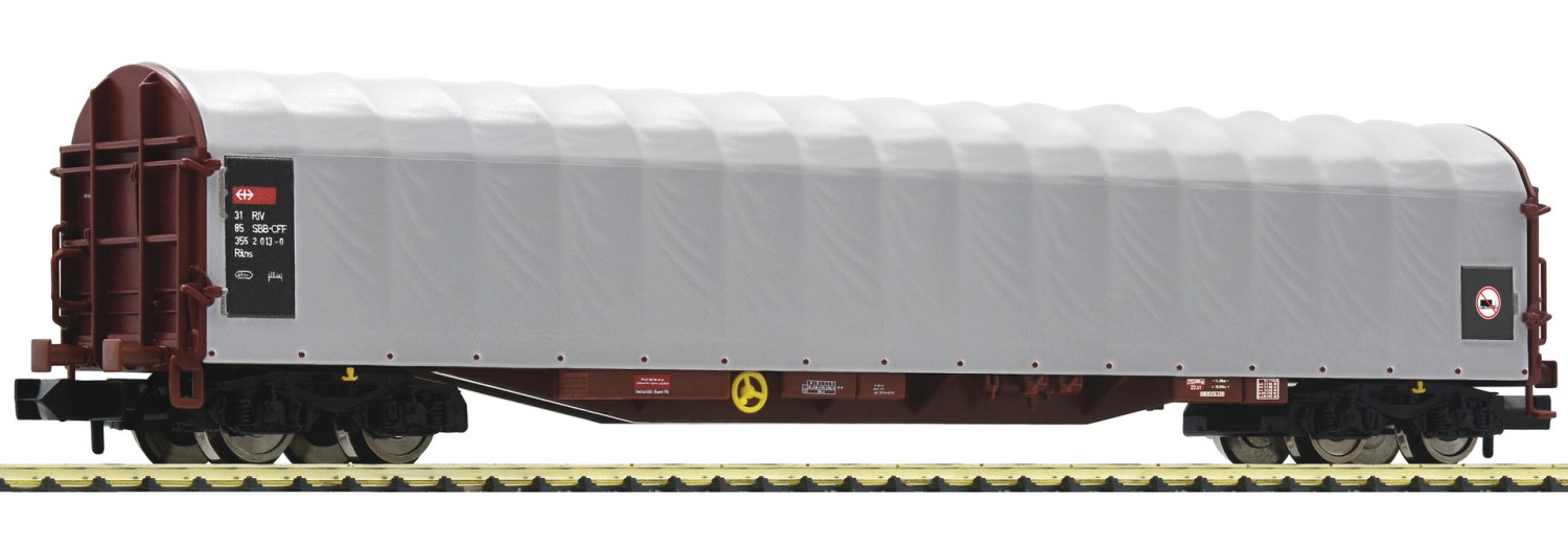 Fleischmann 837702 N Schiebeplanenwagen Rilns, SBB 