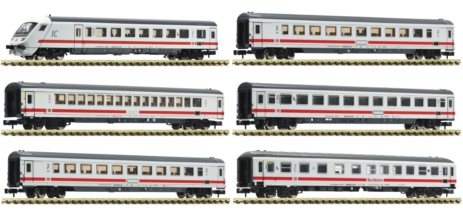 Fleischmann 860884 N IC-Schnellzugwagen, DB AG 6er-Set 