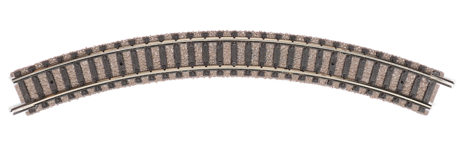 Fleischmann 9120 N Gebogenes Gleis R1, 45° 
