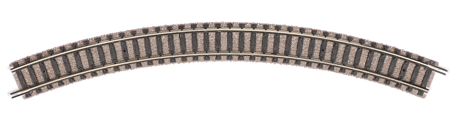 Fleischmann 9125 N Gebogenes Gleis R2, 45° 