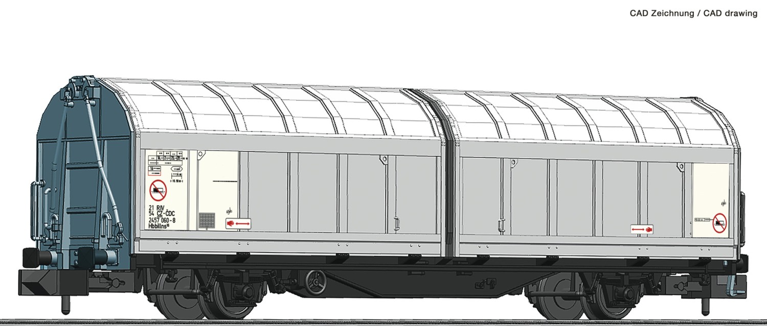 Fleischmann 826251 N Schiebewandwagen, CD Cargo 