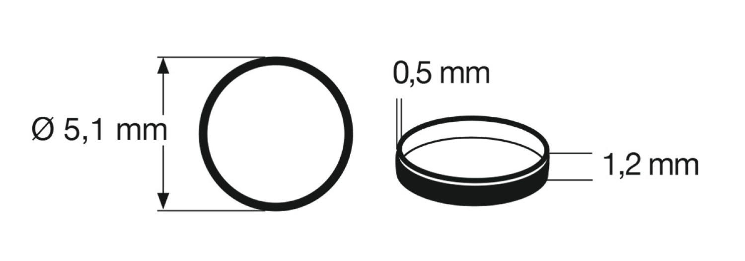 Fleischmann 948001 (54700700) N Haftreifen (10 Stück) 