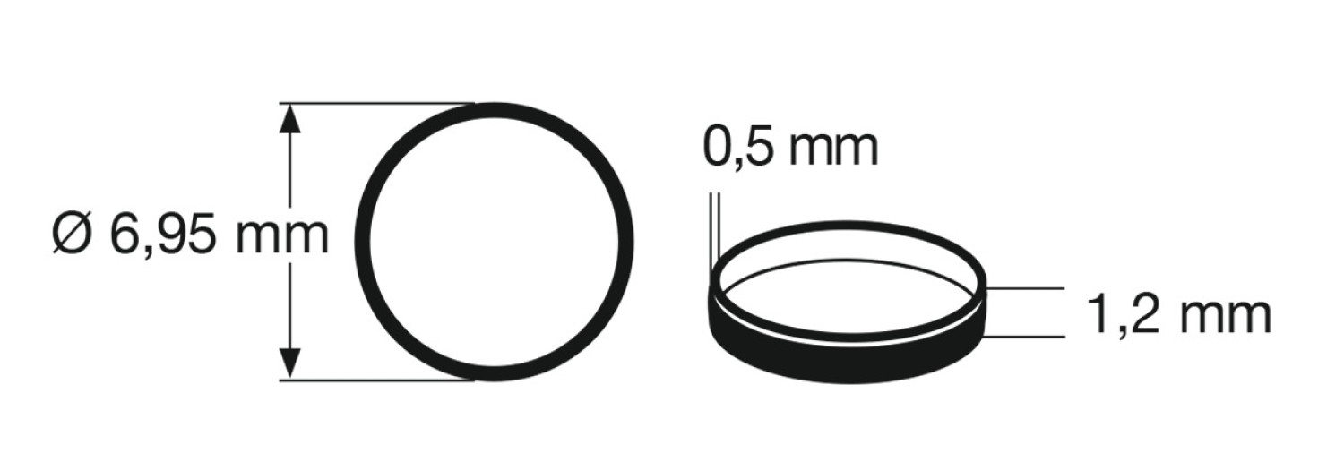 Fleischmann 948005 (00547002) N Haftreifen (10 Stück) 