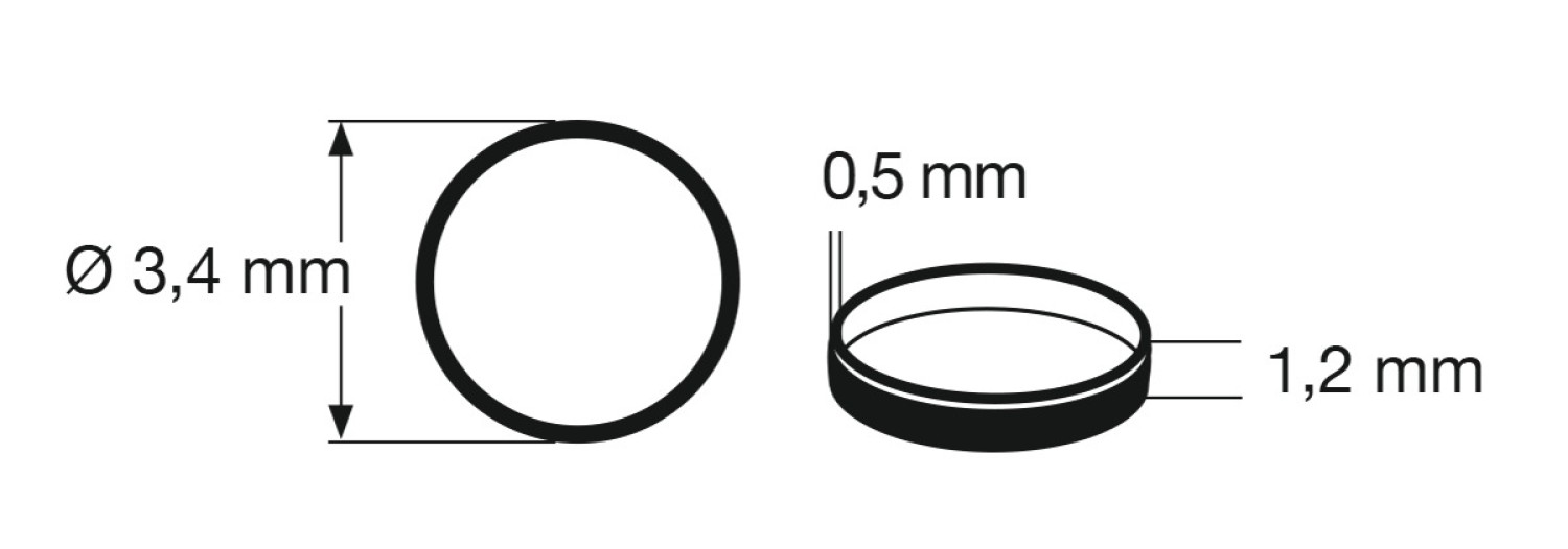 Fleischmann 948008 (00547006) N Haftreifen (10 Stück) 