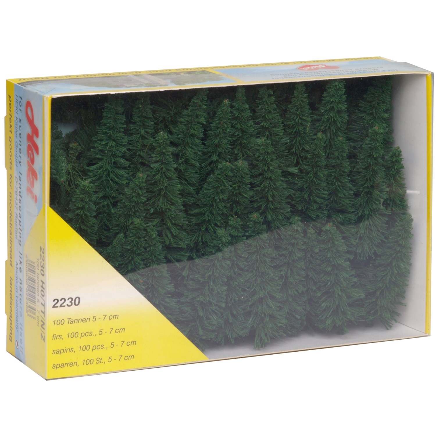 Heki 2230 H0/TT/N Tannen 100 Stück 5-7 cm 