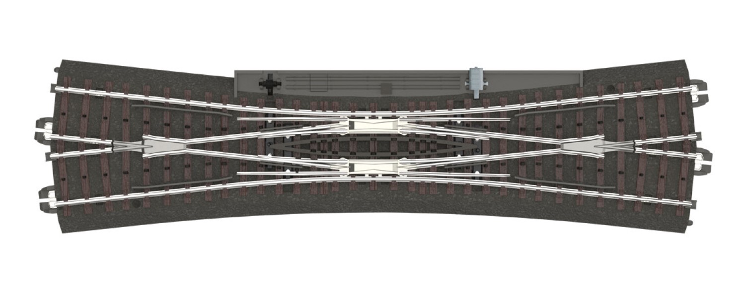 Märklin 24720 H0 C-Gleis Schlanke DKW 12° 