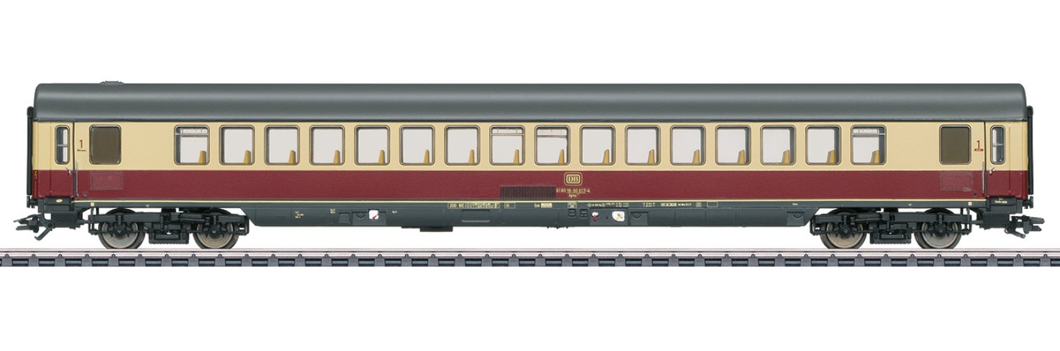 Märklin 43861 H0 Schnellzugwagen Apmz 121, 1. Klasse, DB 