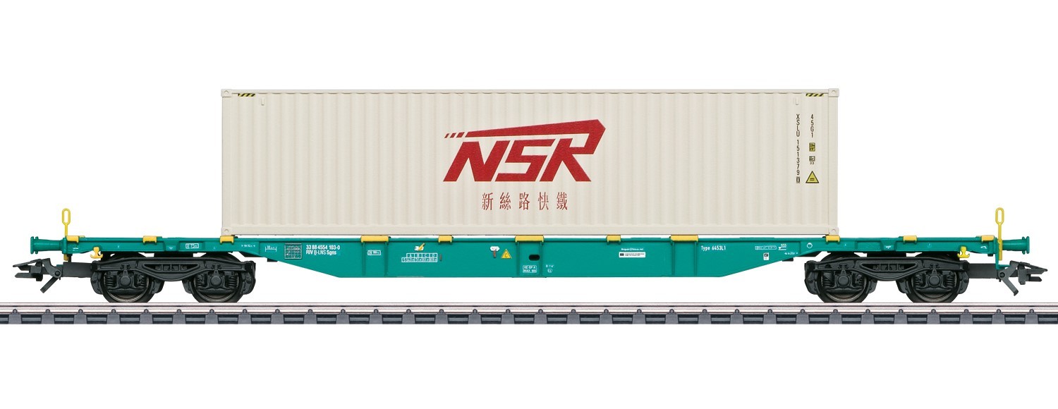 Märklin 47135 H0 Container-Tragwagen Bauart Sgns 