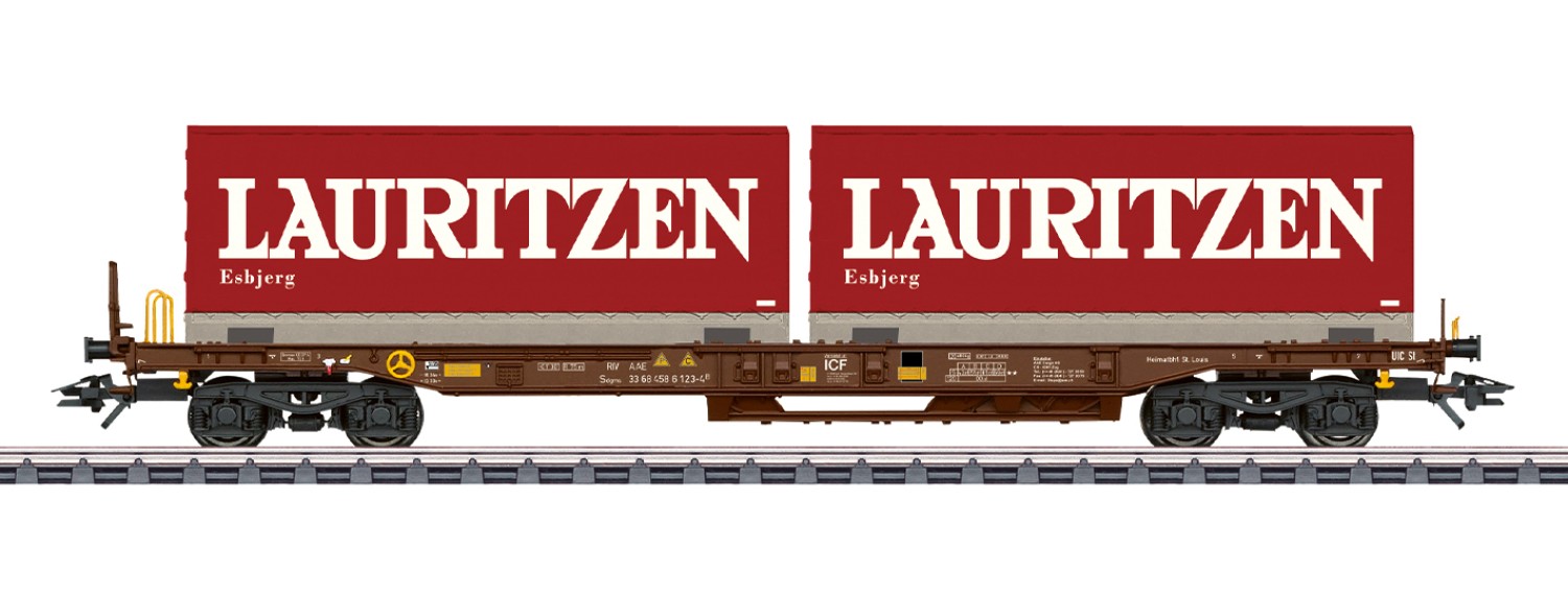 Märklin 47439 H0 Taschenwagen Lauritzen 