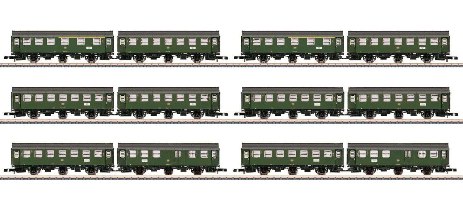 Märklin 87061 Spur Z Display mit 6 Umbauwagen-Paaren 