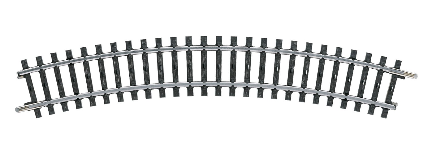 Märklin 2221 H0 K-Gleis Gebogenes Gleis R1 / 30° 