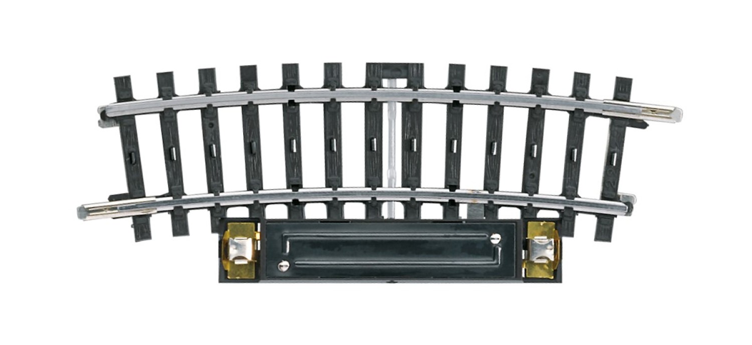 Märklin 2229 H0 K-Gleis Schaltgleis gebogen R1 / 15° 