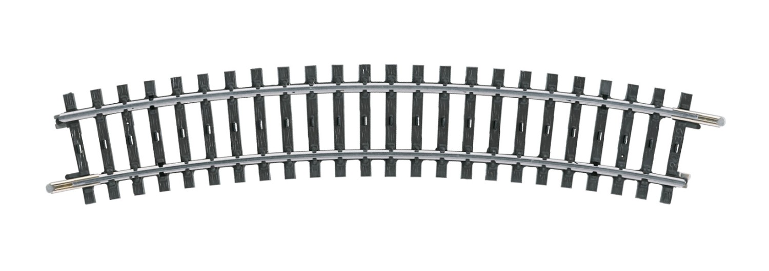 Märklin 2232 H0 K-Gleis Gebogenes Gleis R2 / 22° 