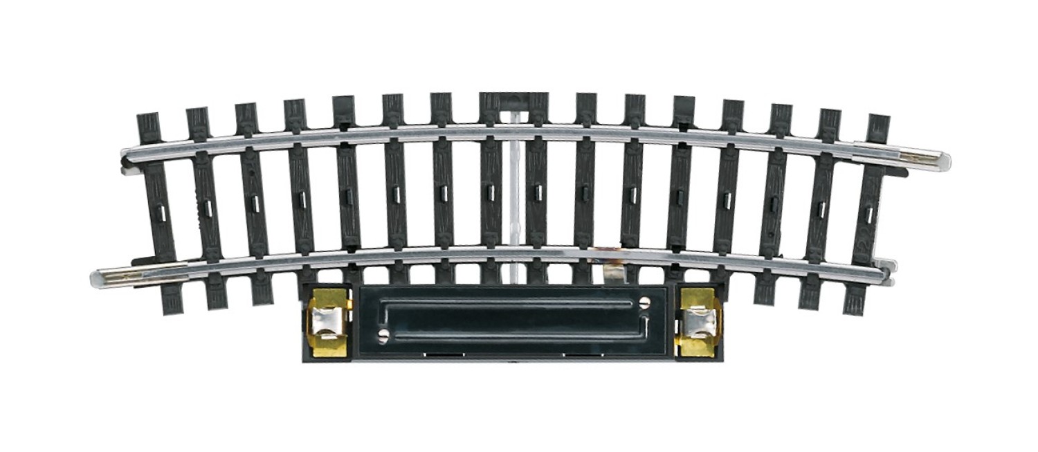 Märklin 2239 H0 K-Gleis Schaltgleis gebogen R2 / 15° 