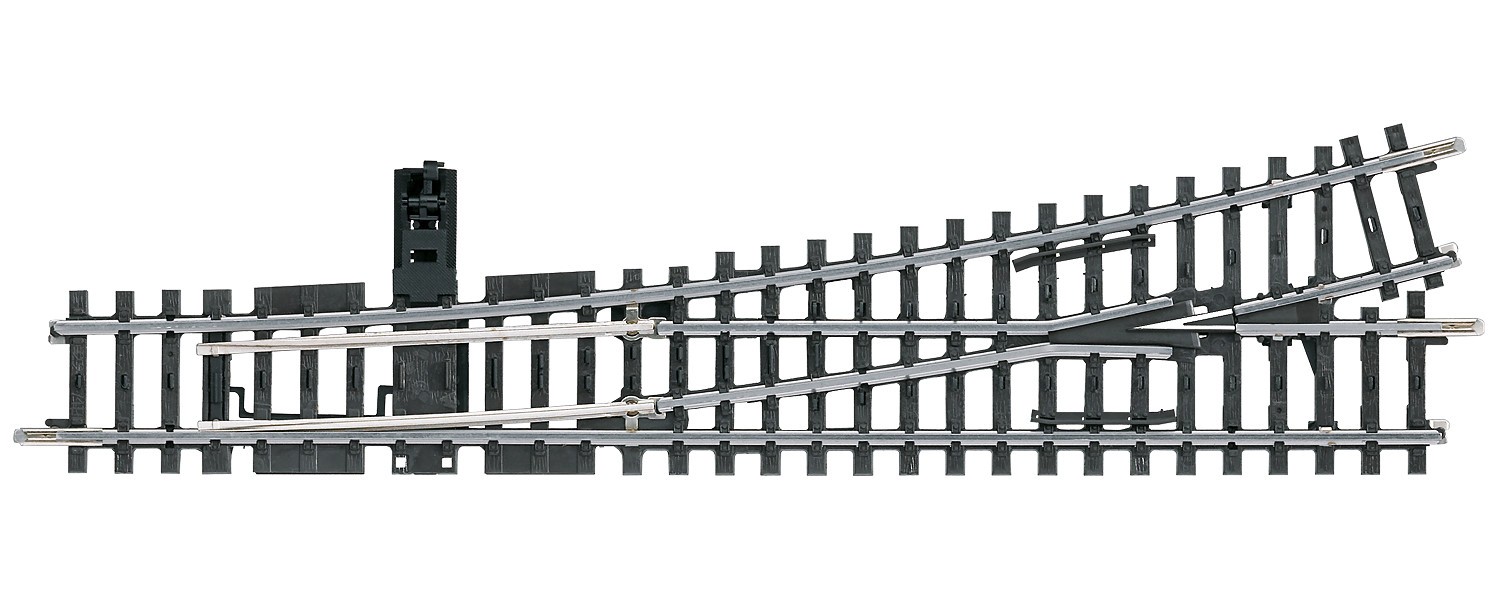 Märklin 22715 H0 K-Gleis schlanke Weiche links 