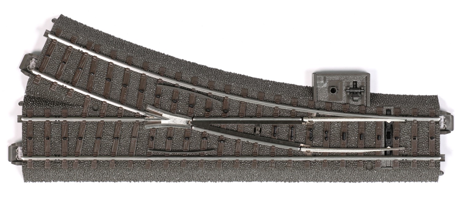 Märklin 24612 H0 C-Gleis Weiche rechts 24,3° 