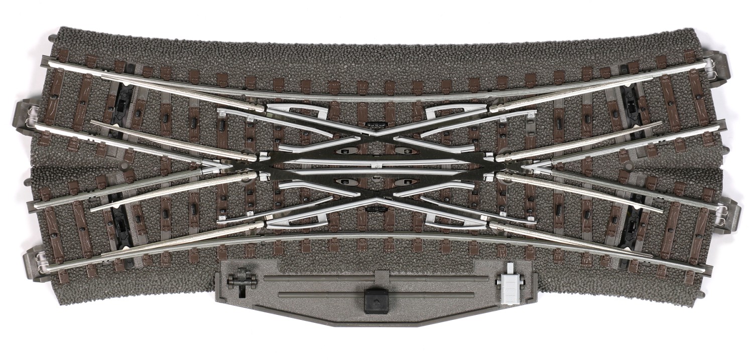 Märklin 24624 H0 C-Gleis Doppelkreuzungsweiche mit E-Antrieb 