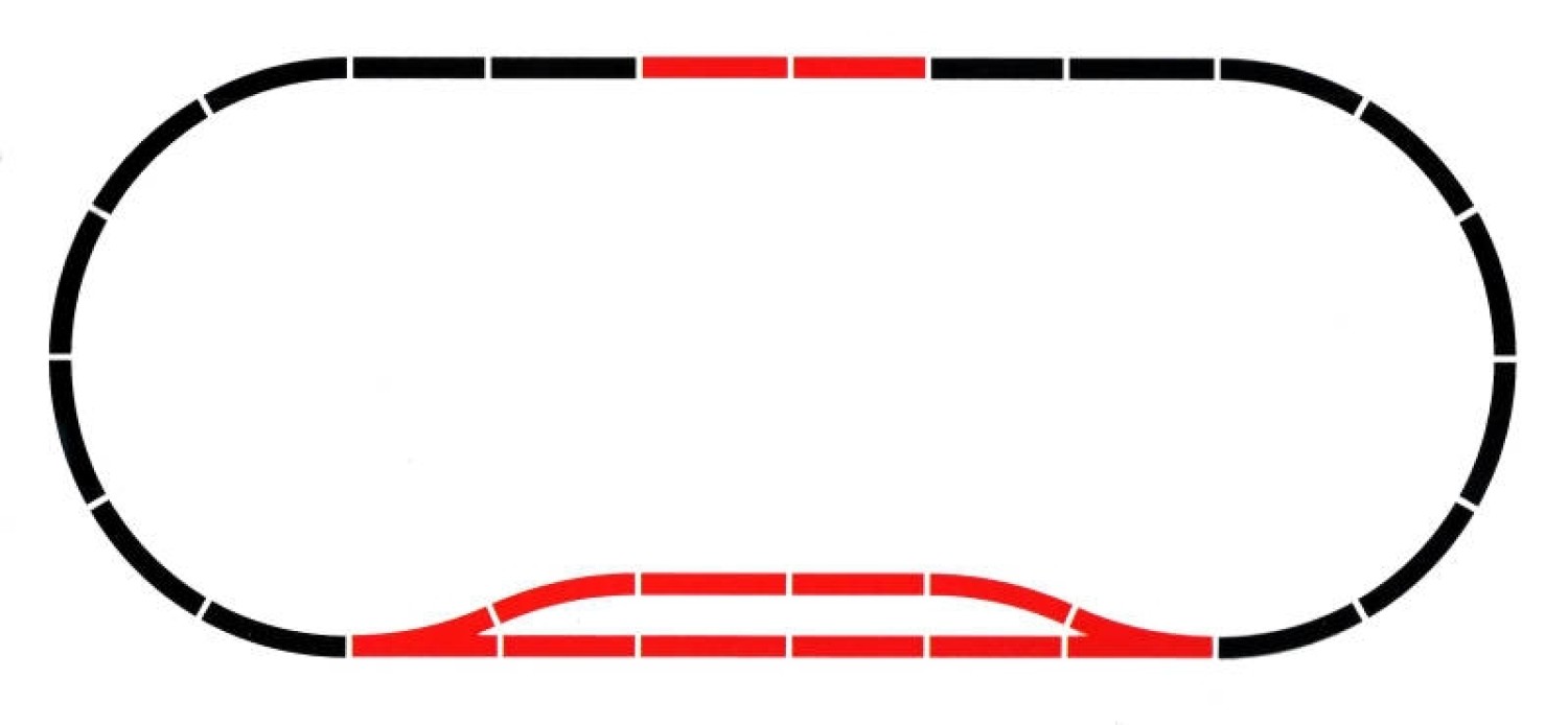 Märklin 24902 H0 C-Gleis Ergänzungspackung C2 