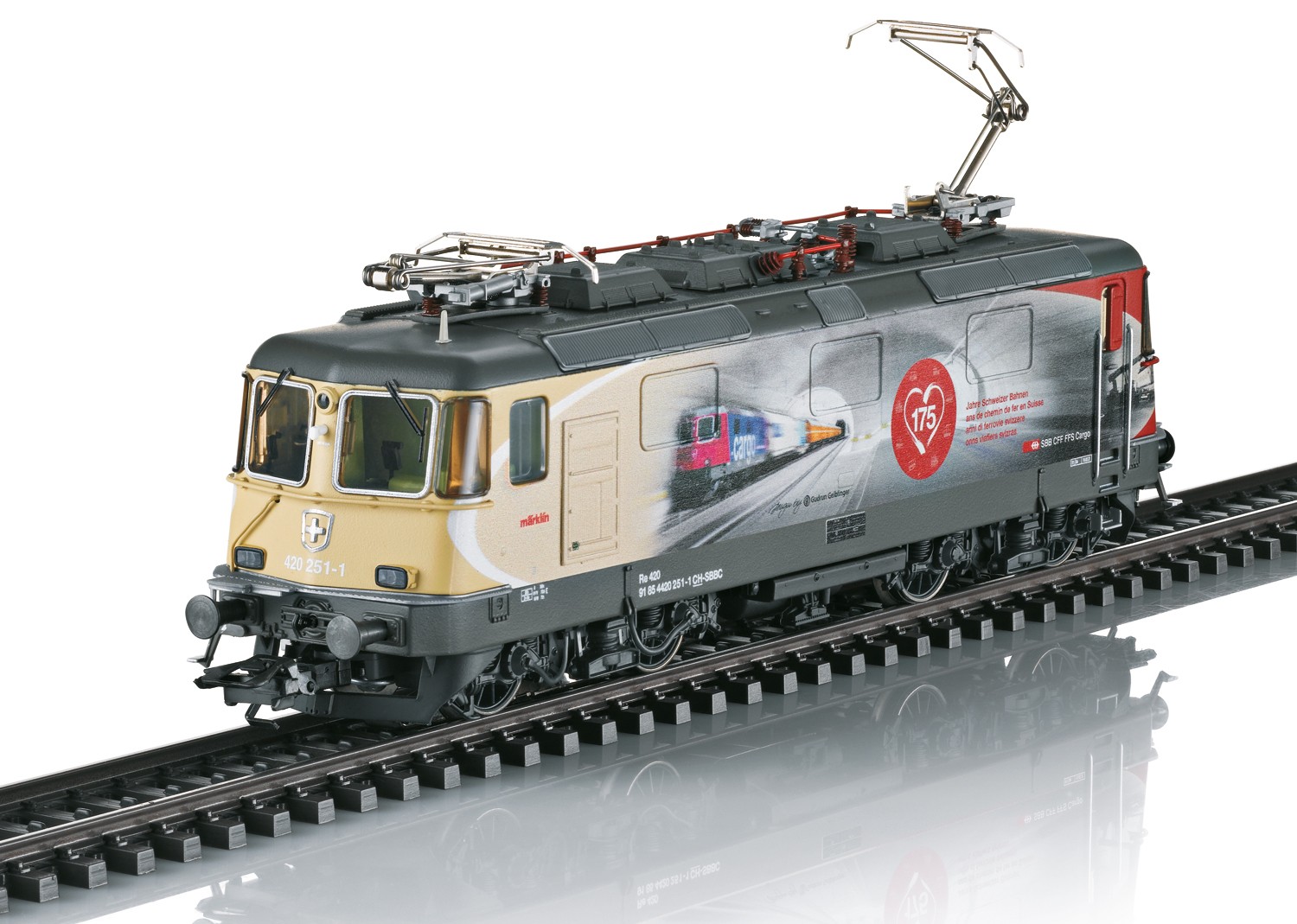 Märklin 37875 H0 E-Lok Re 420, SBB "Digital+Sound" 