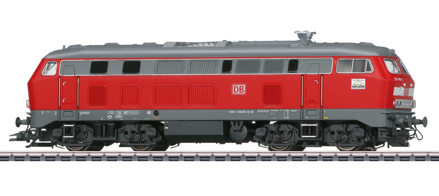 Trix 25499 H0 Diesellok BR 218, DB AG "Digital+Sound" 