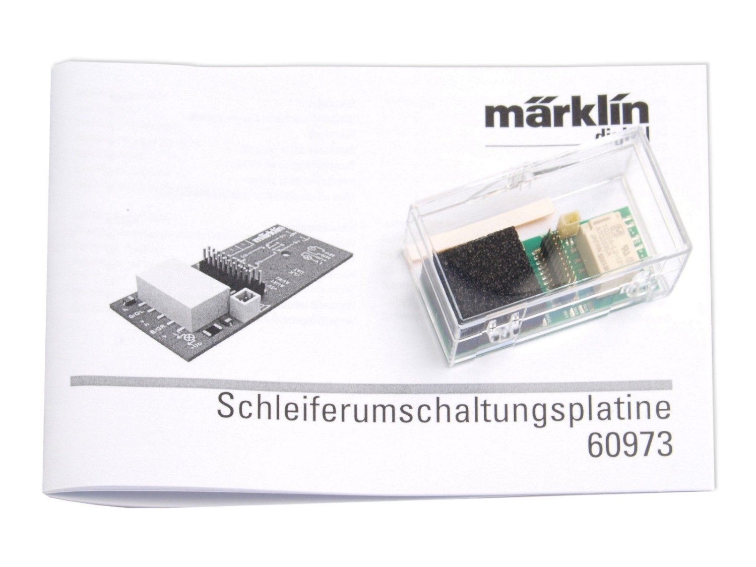 Märklin 60973 H0 Schleifer-Umschaltplatine 